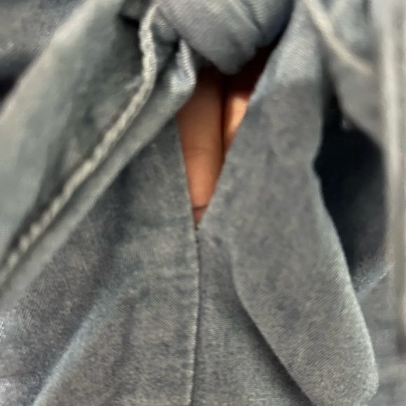 Torrid Denim Front Tie Dress - Picture 5 of 5